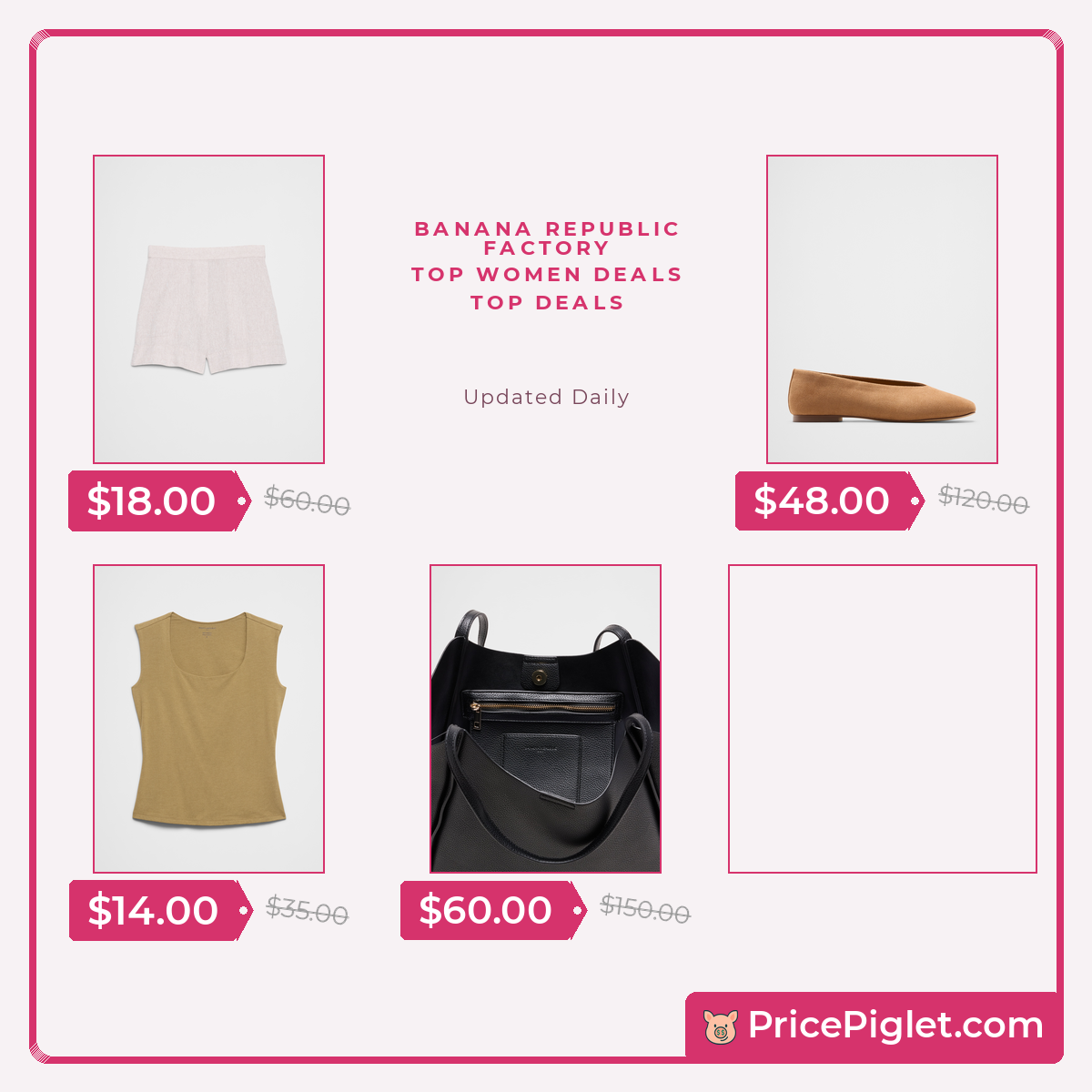 Top Women deals at Banana Republic Factory right now