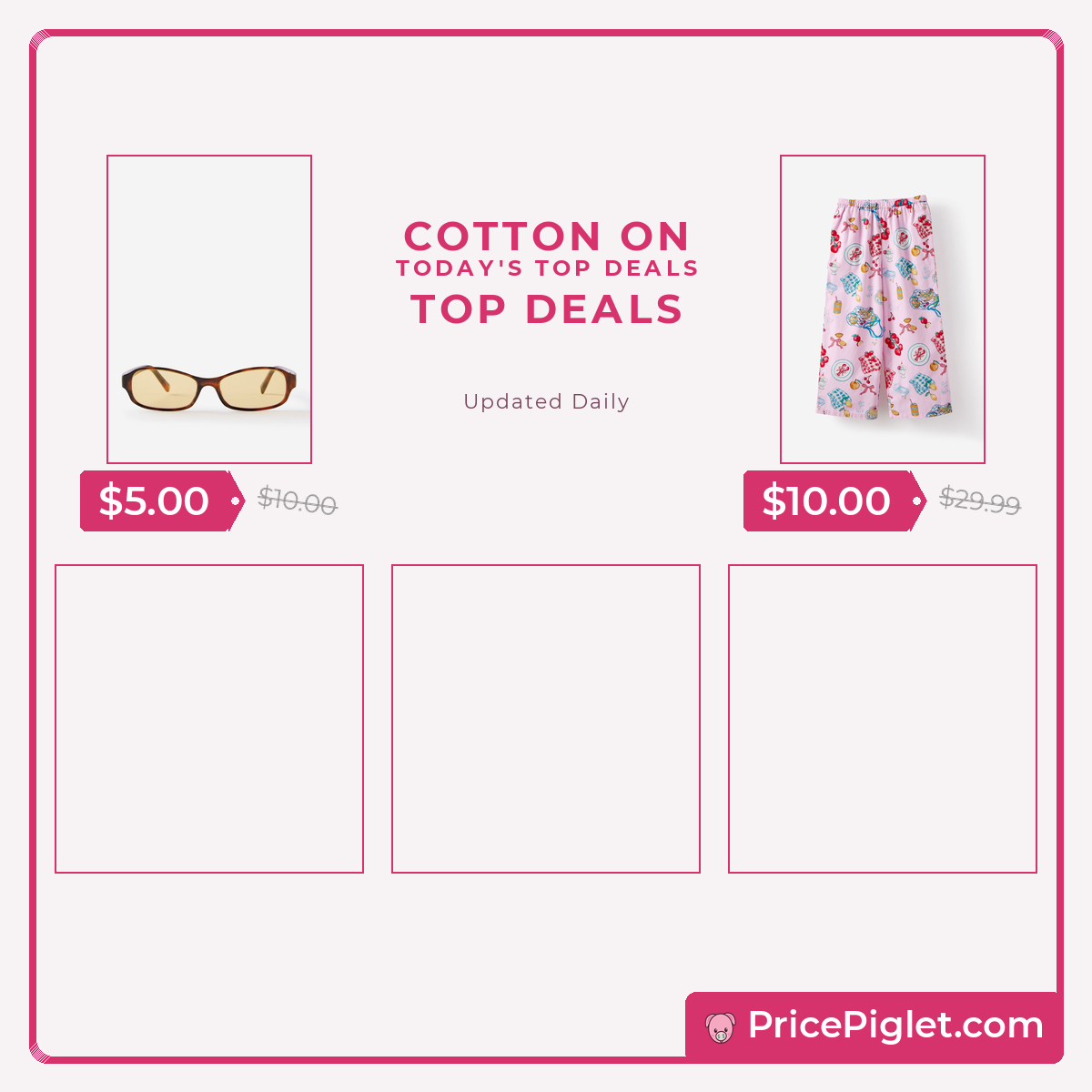 Top deals at Cotton On right now