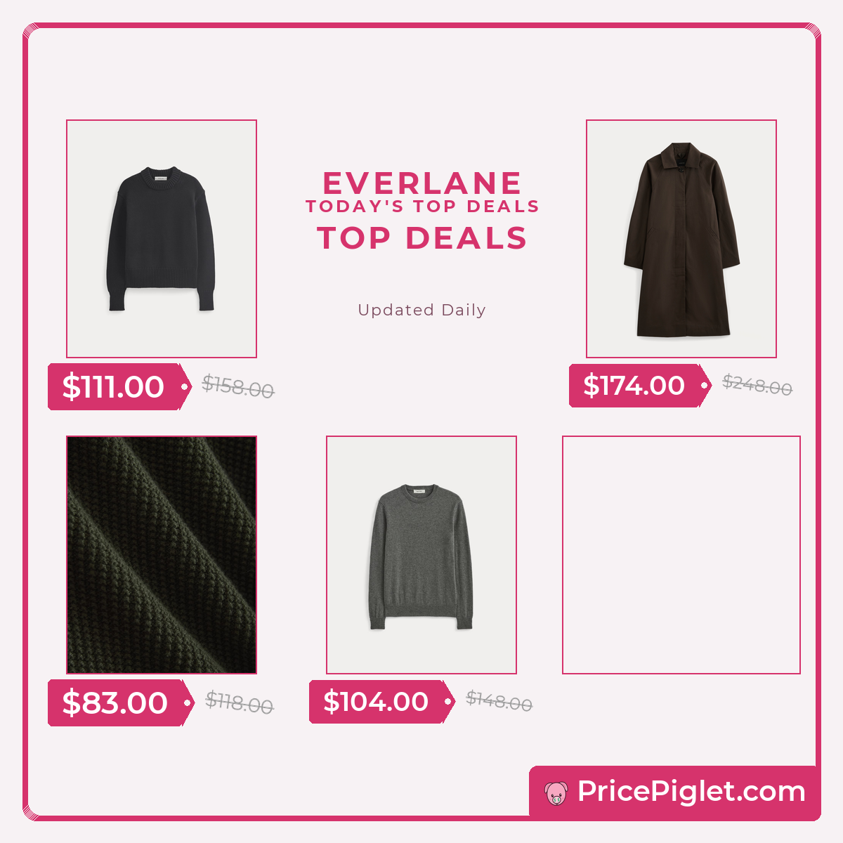 Top deals at Everlane right now