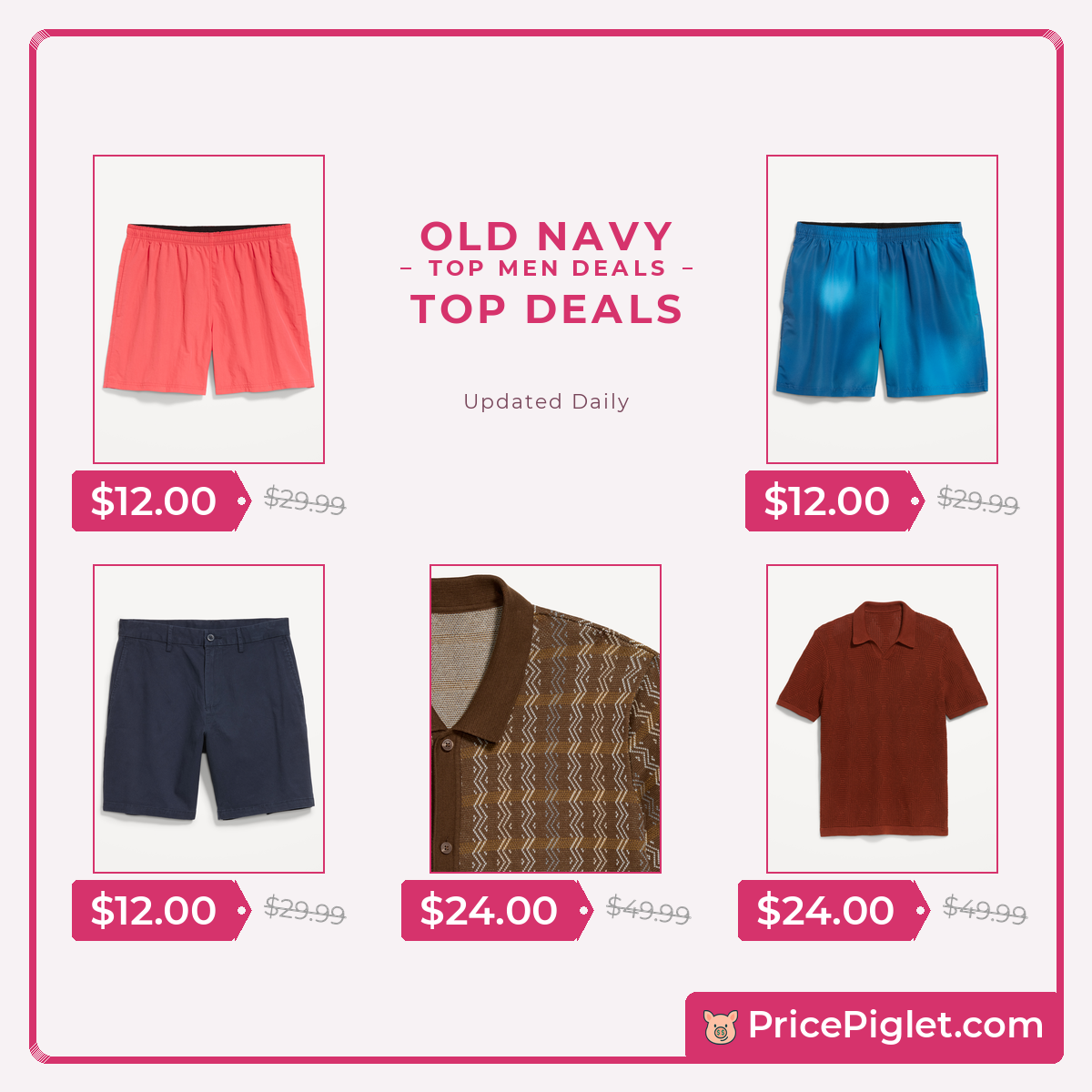Top Men deals at Old Navy right now