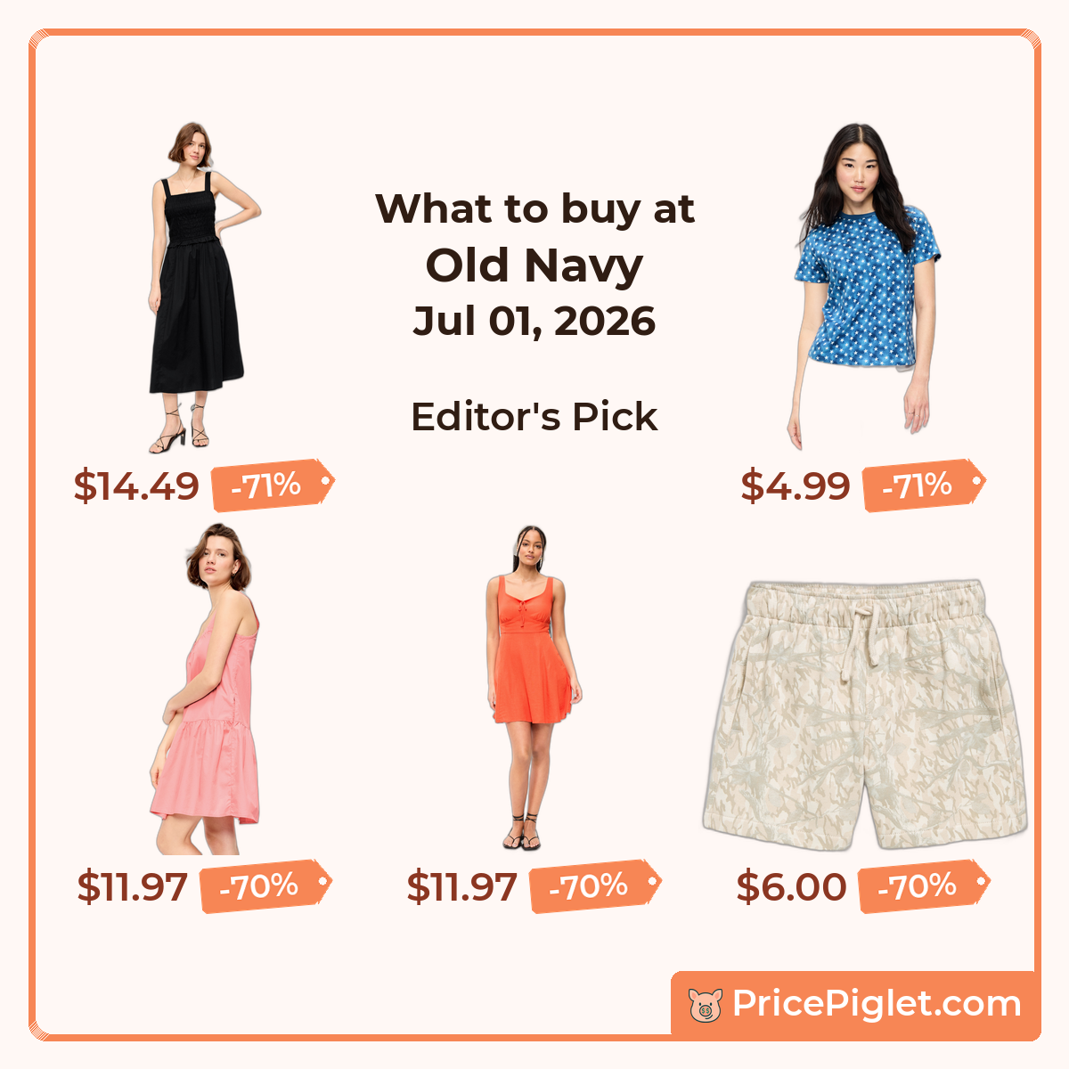 Old Navy Deals for June 30, 2026