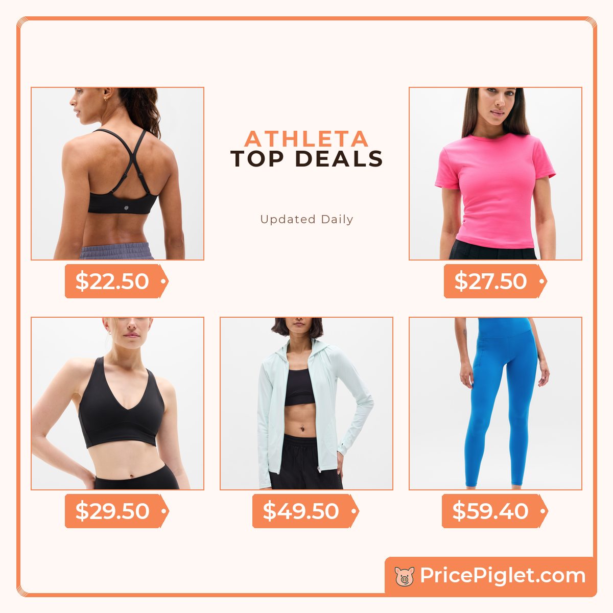 Athleta's Women sale is actually good today