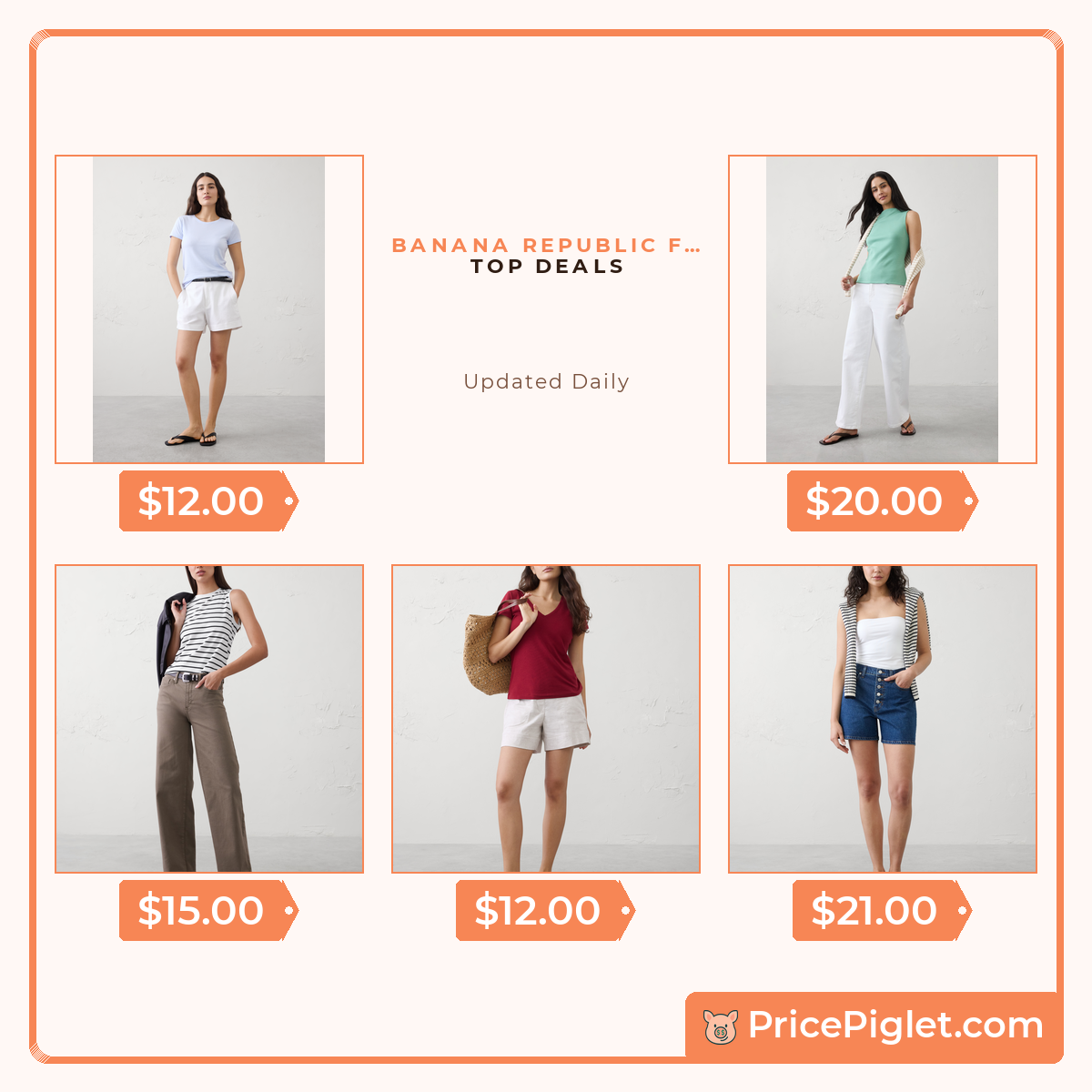 Banana Republic Factory's Women sale is actually good today