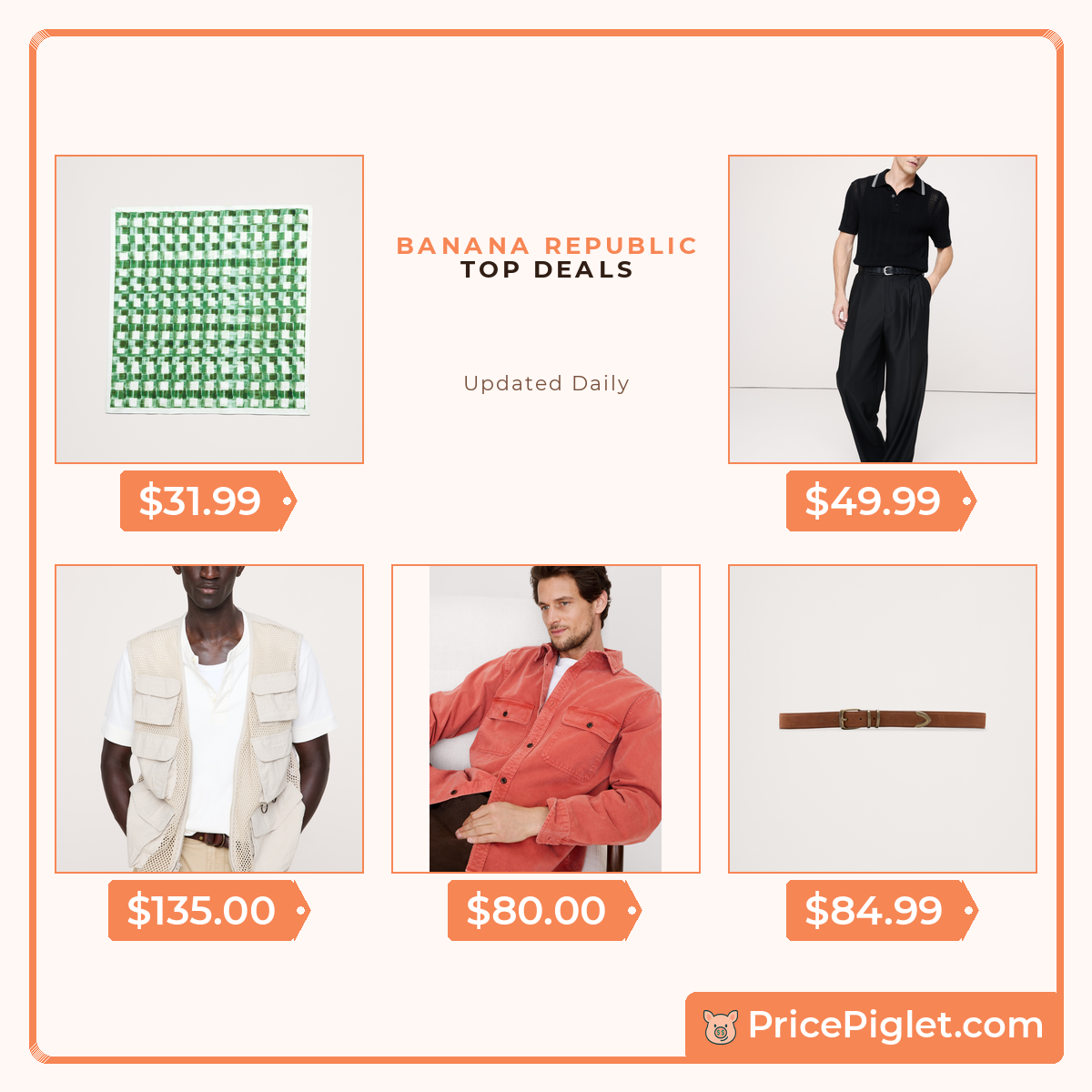 Banana Republic's Men sale is actually good today