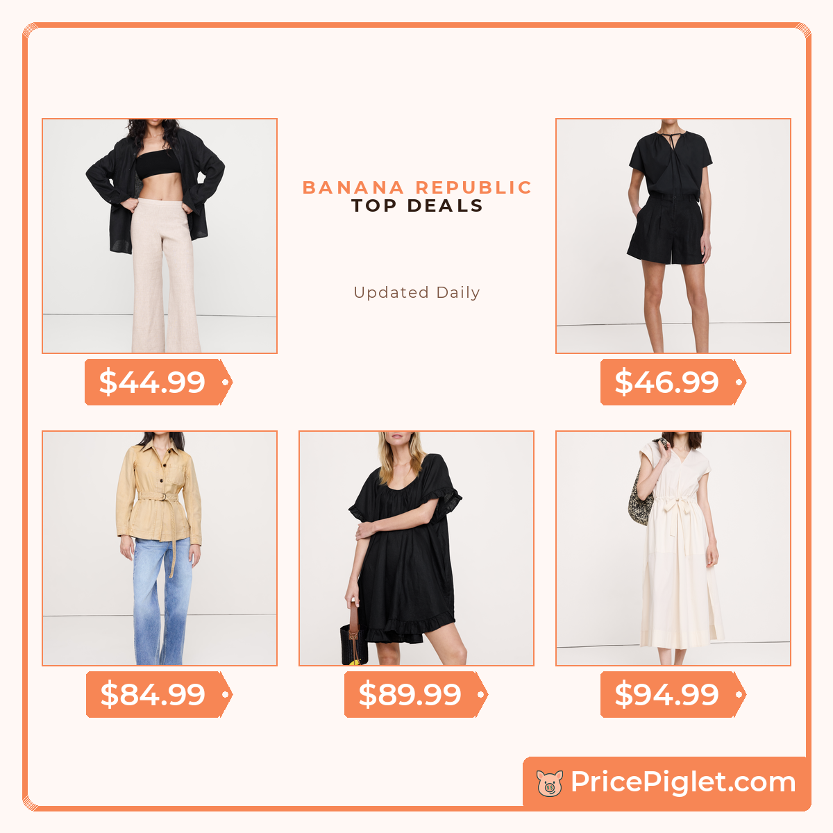 Banana Republic's Women sale is actually good today