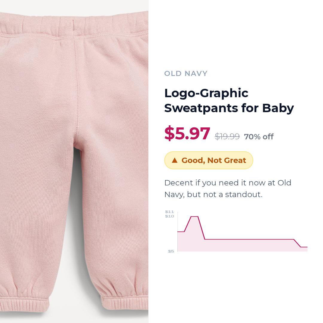 Logo-Graphic Sweatpants for Baby