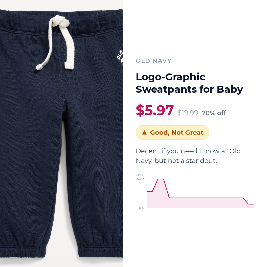 Logo-Graphic Sweatpants for Baby