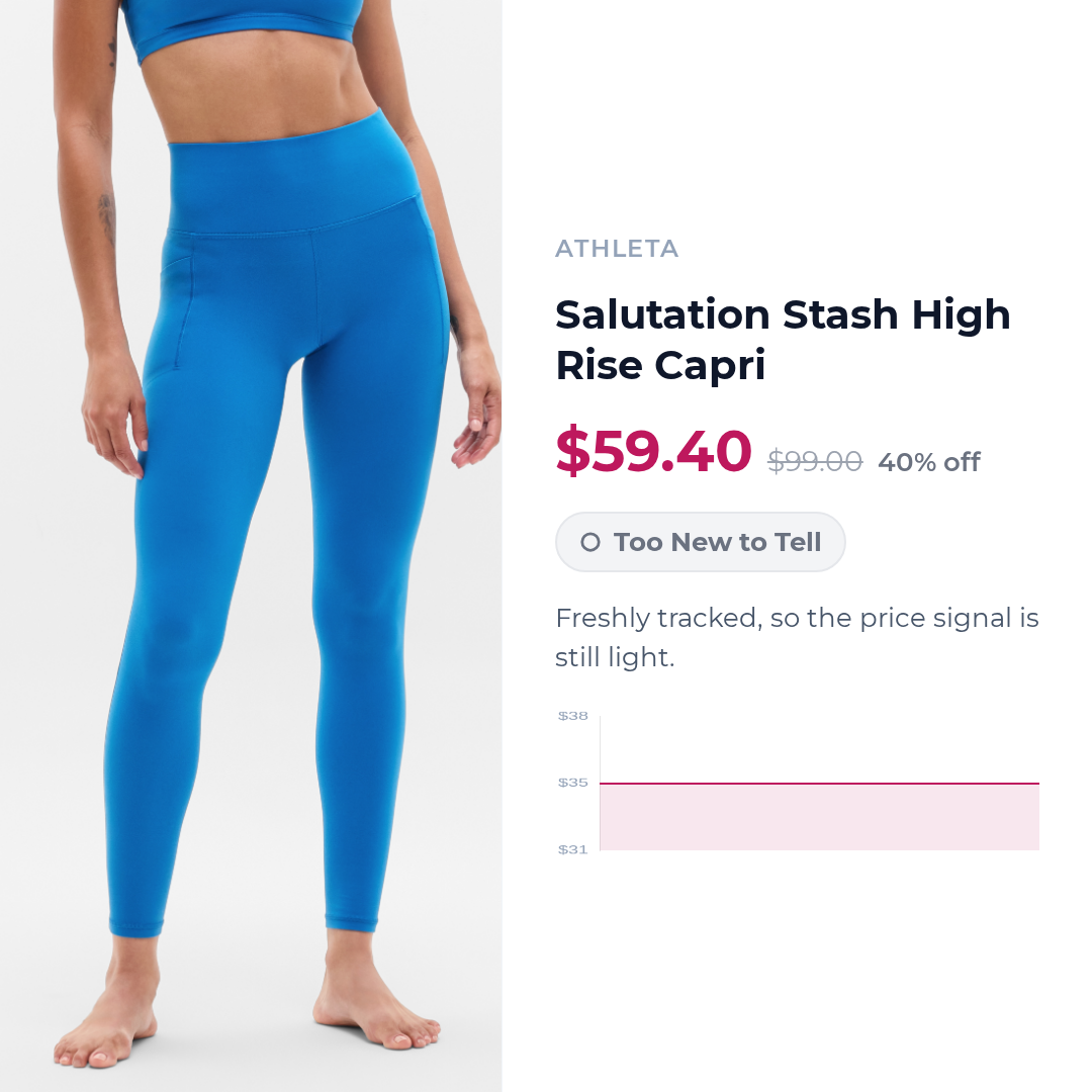 Salutation Stash High Rise Capri