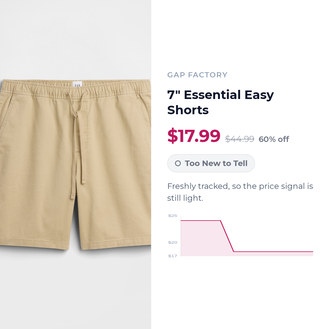 7" Essential Easy Shorts