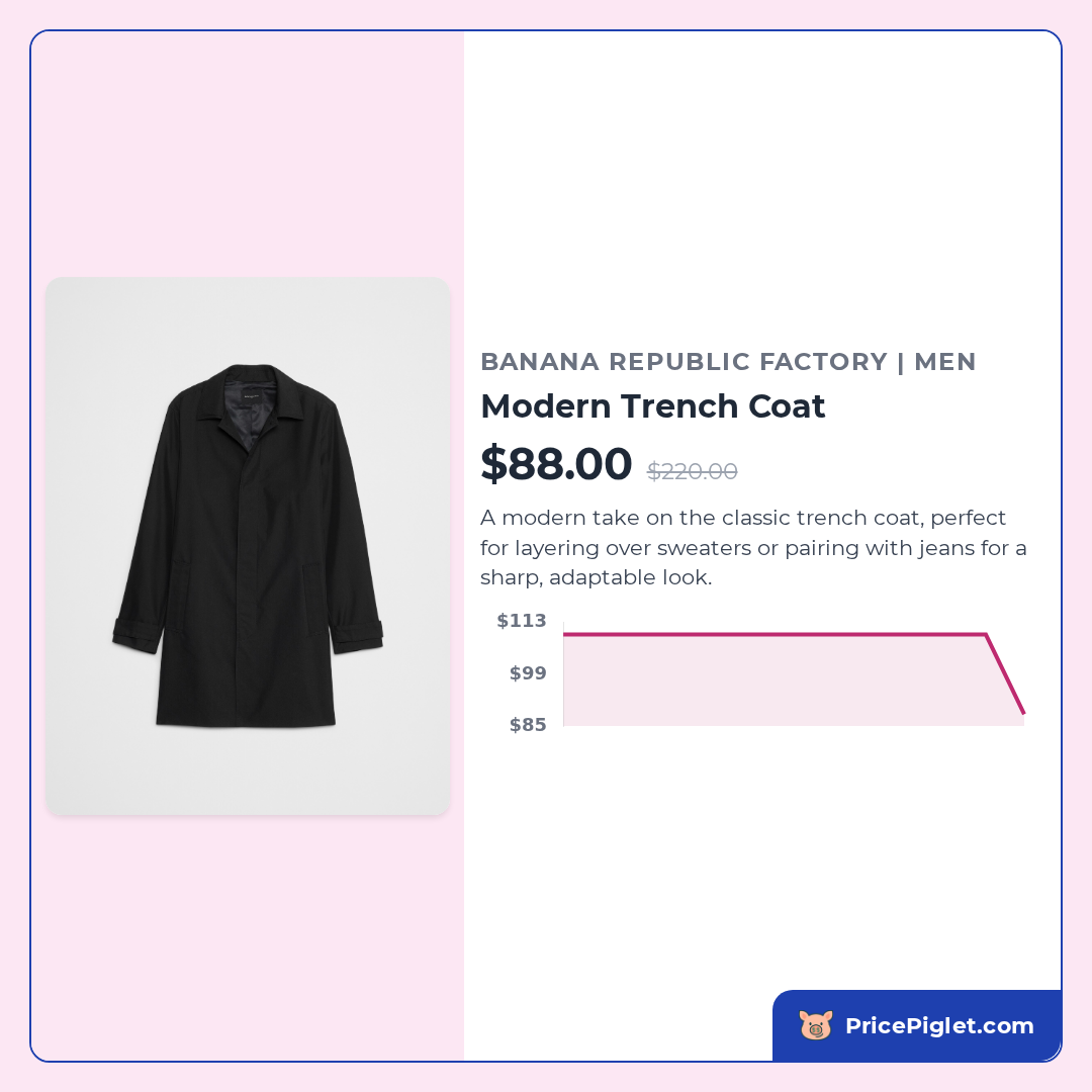 Modern Trench Coat