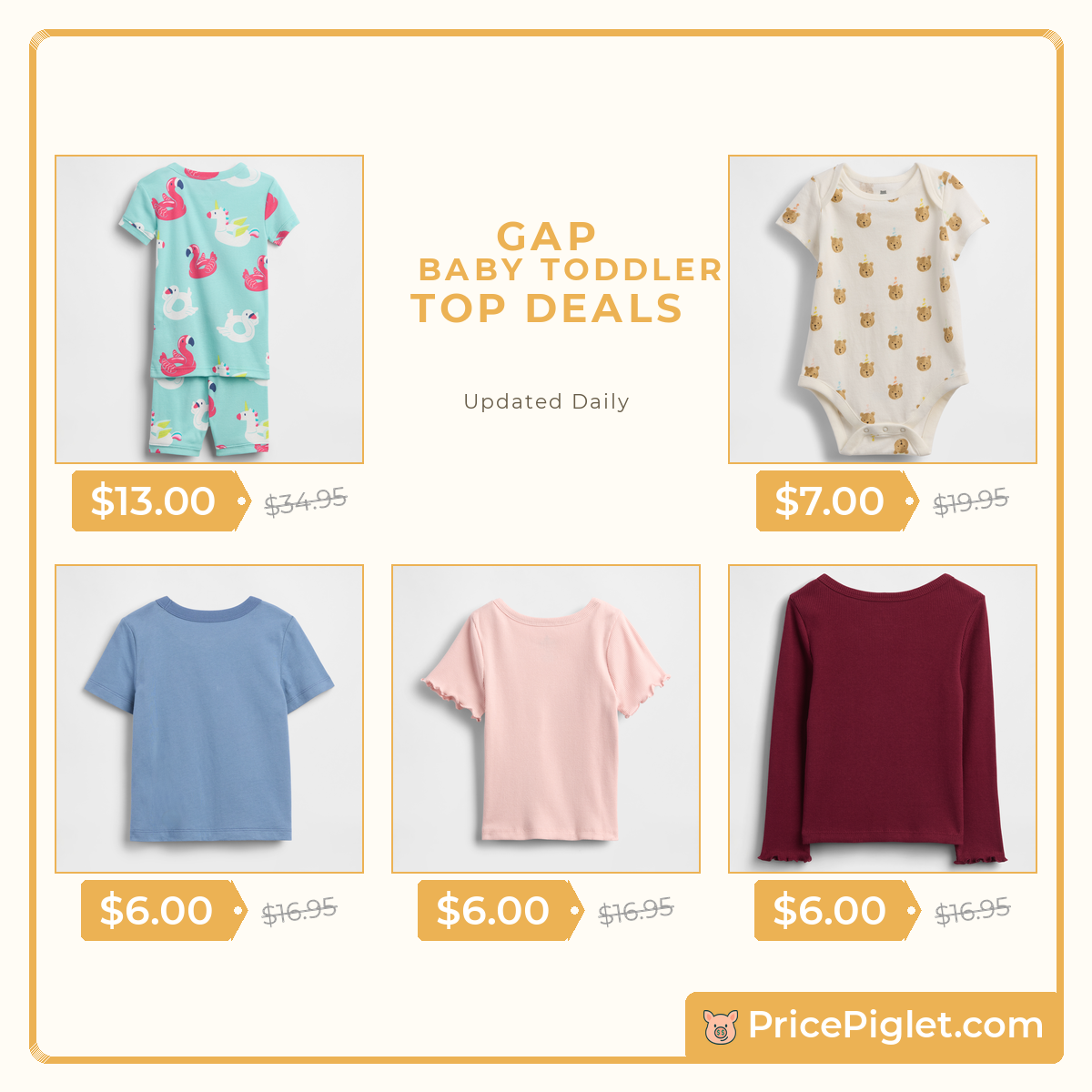 Baby Toddler's Deals at Gap Today