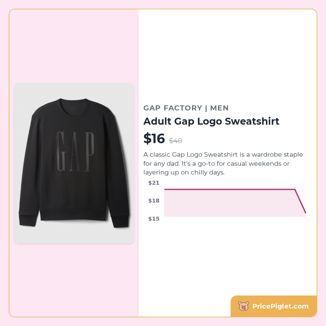 Adult Gap Logo Sweatshirt