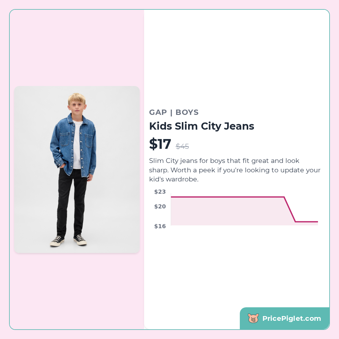 Kids Slim City Jeans
