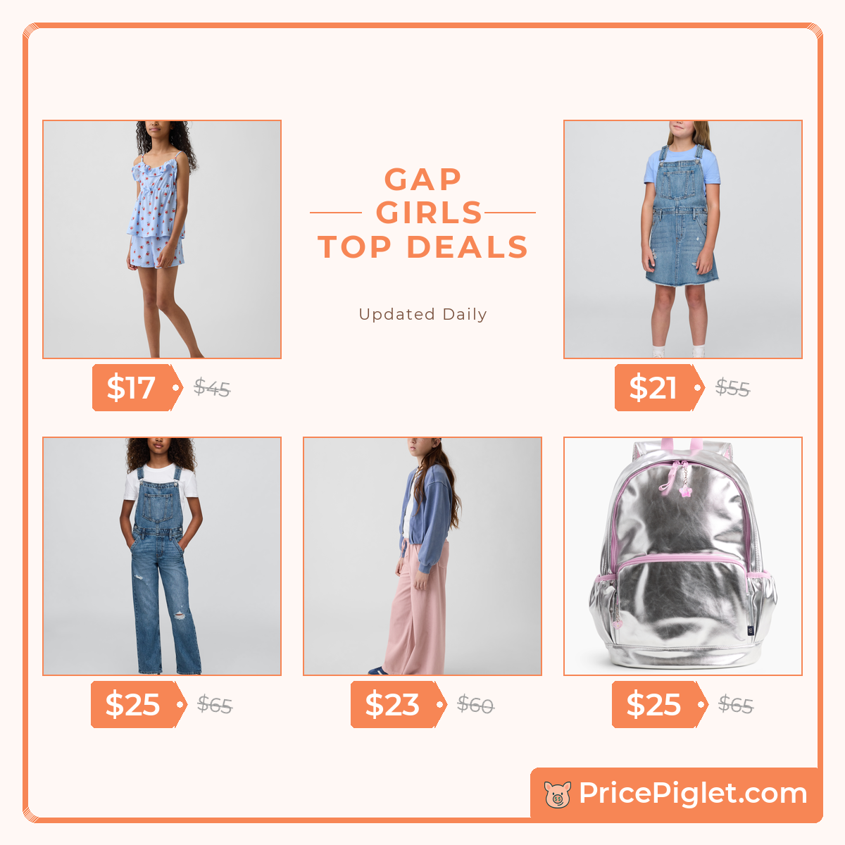 Best Girls' Deals at Gap Today