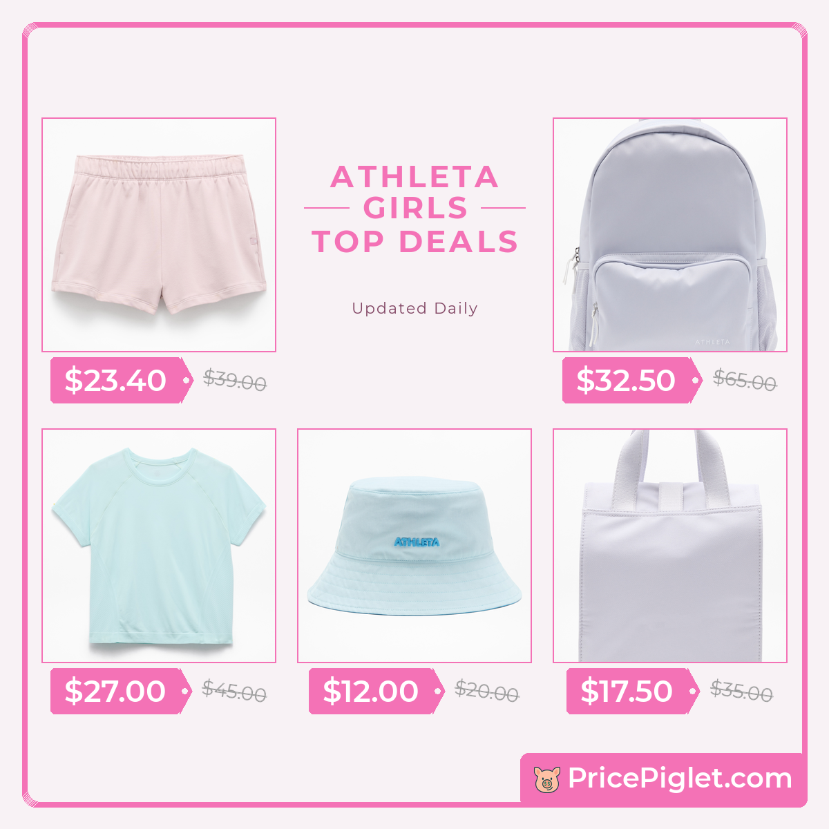 Best Girls' Deals at Athleta Today