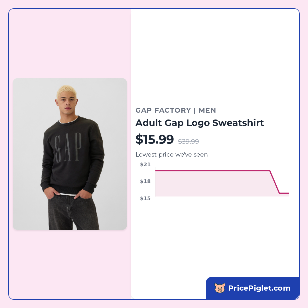 Adult Gap Logo Sweatshirt