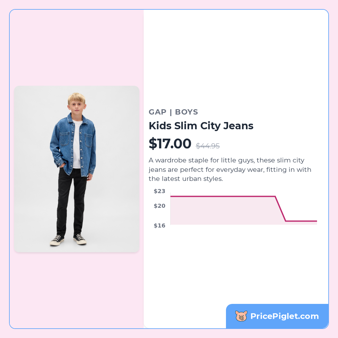 Kids Slim City Jeans