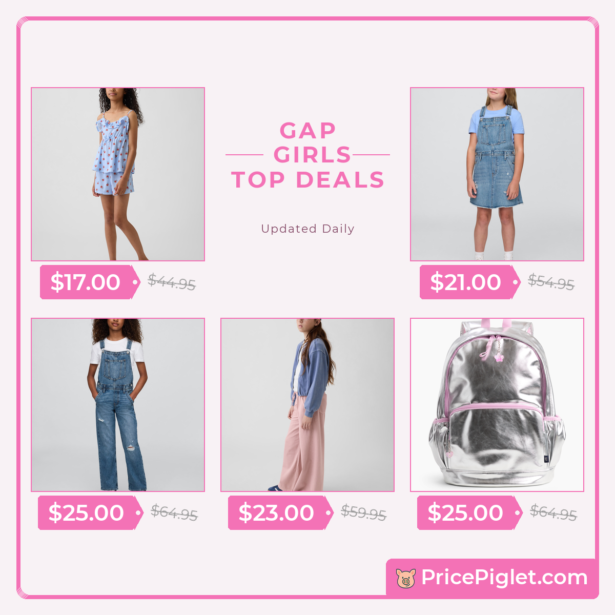 Best Girls' Deals at Gap Today