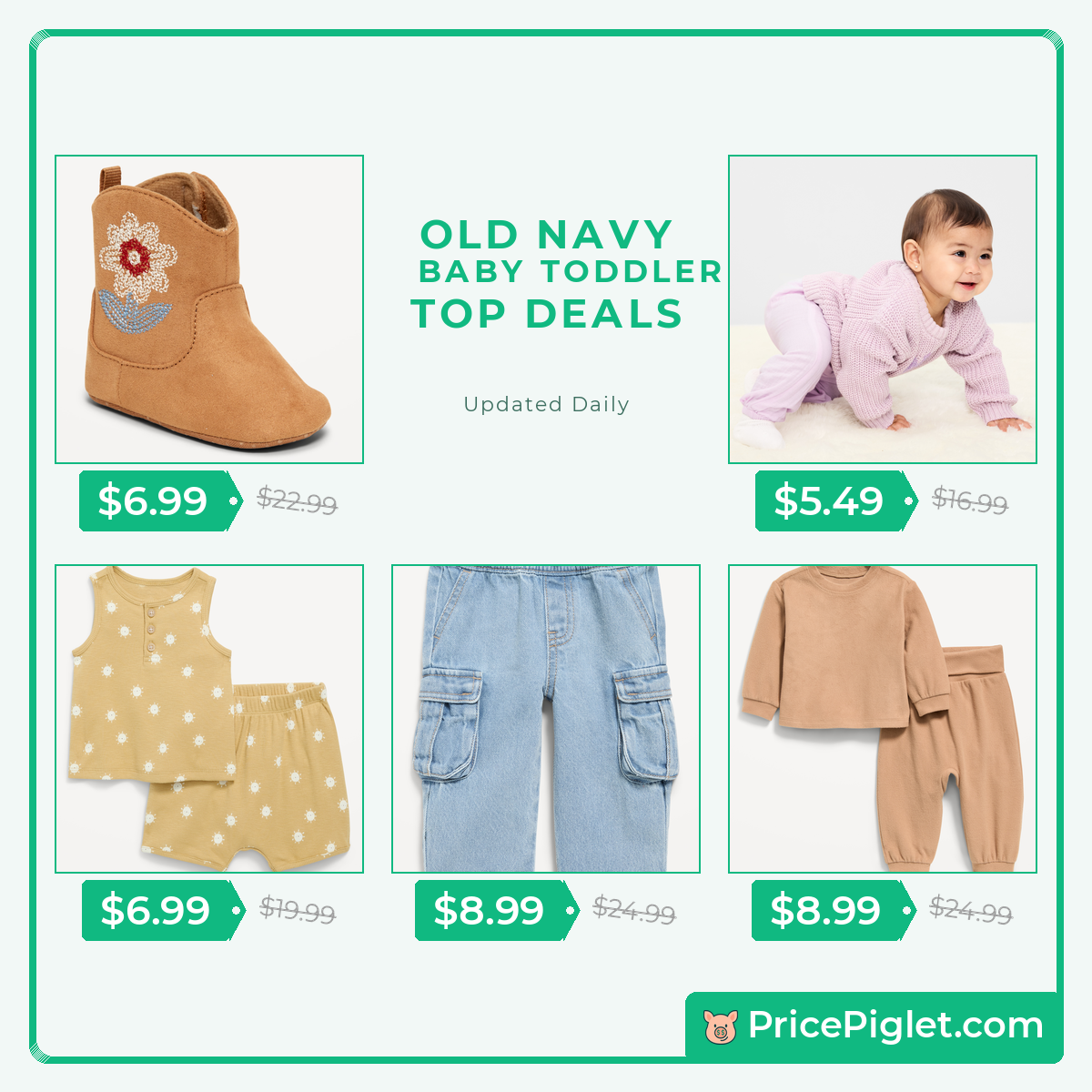Baby Toddler's Deals at Old Navy Today