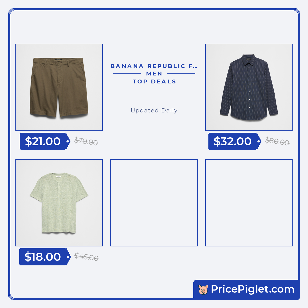 Banana Republic Factory Men's Picks from the Sale Today