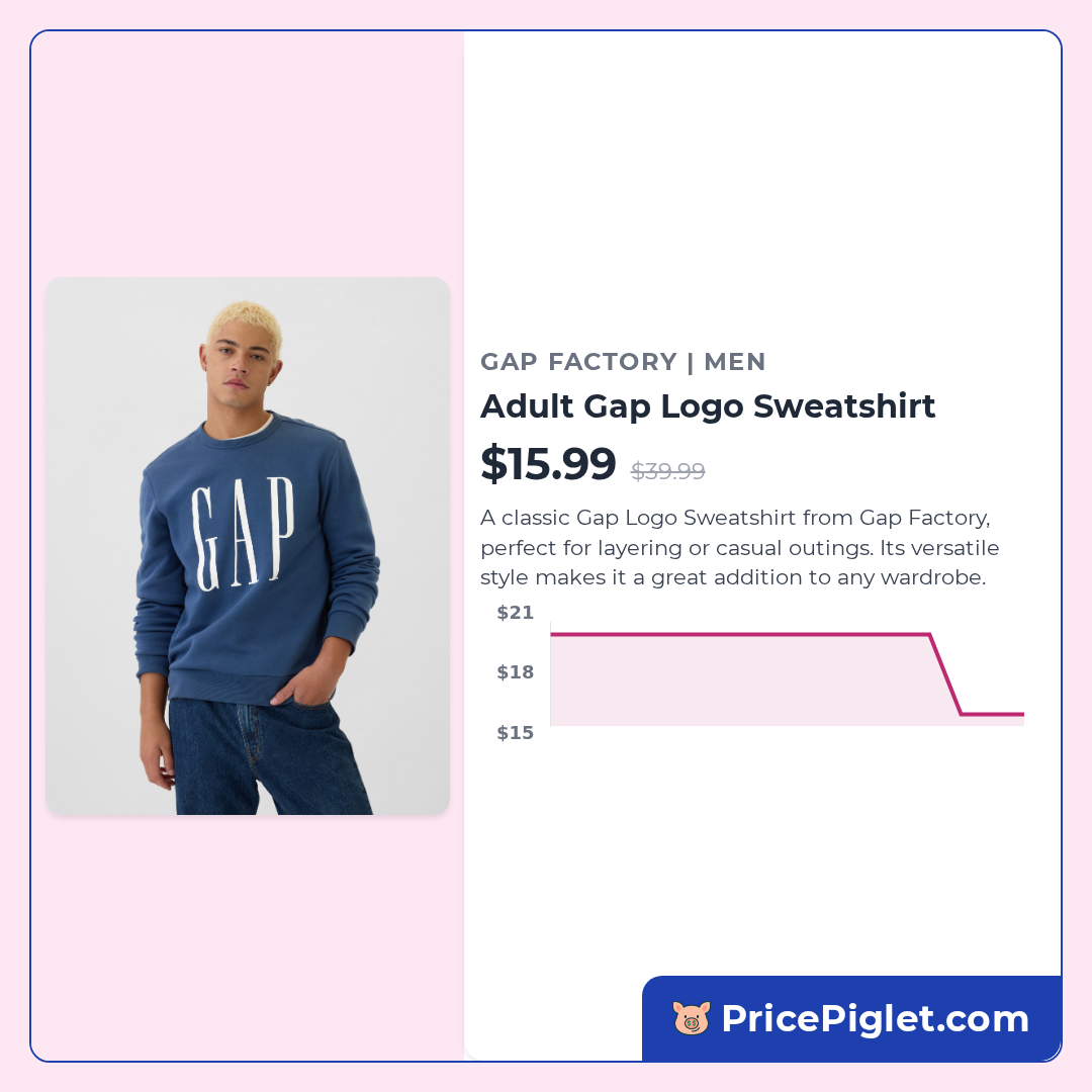 Adult Gap Logo Sweatshirt