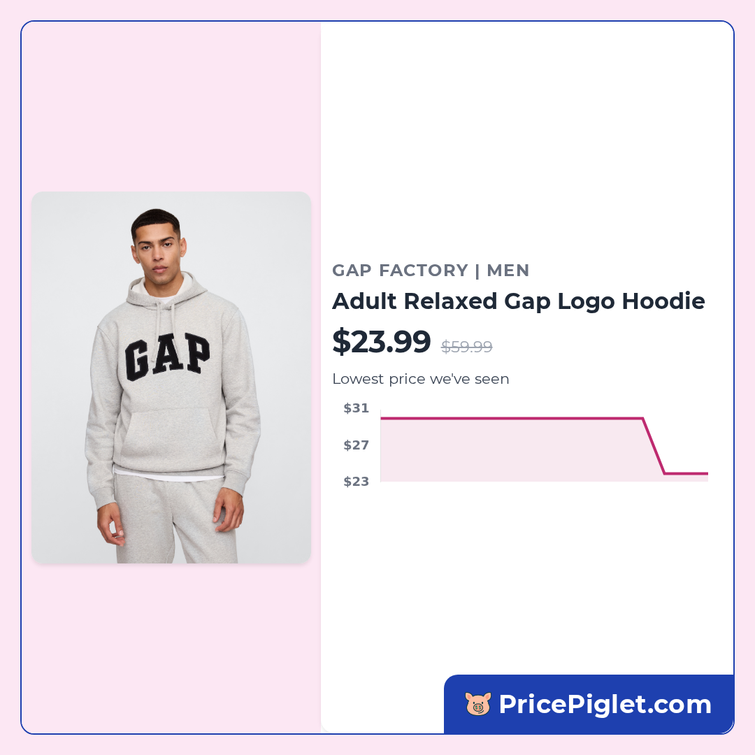 Adult Relaxed Gap Logo Hoodie