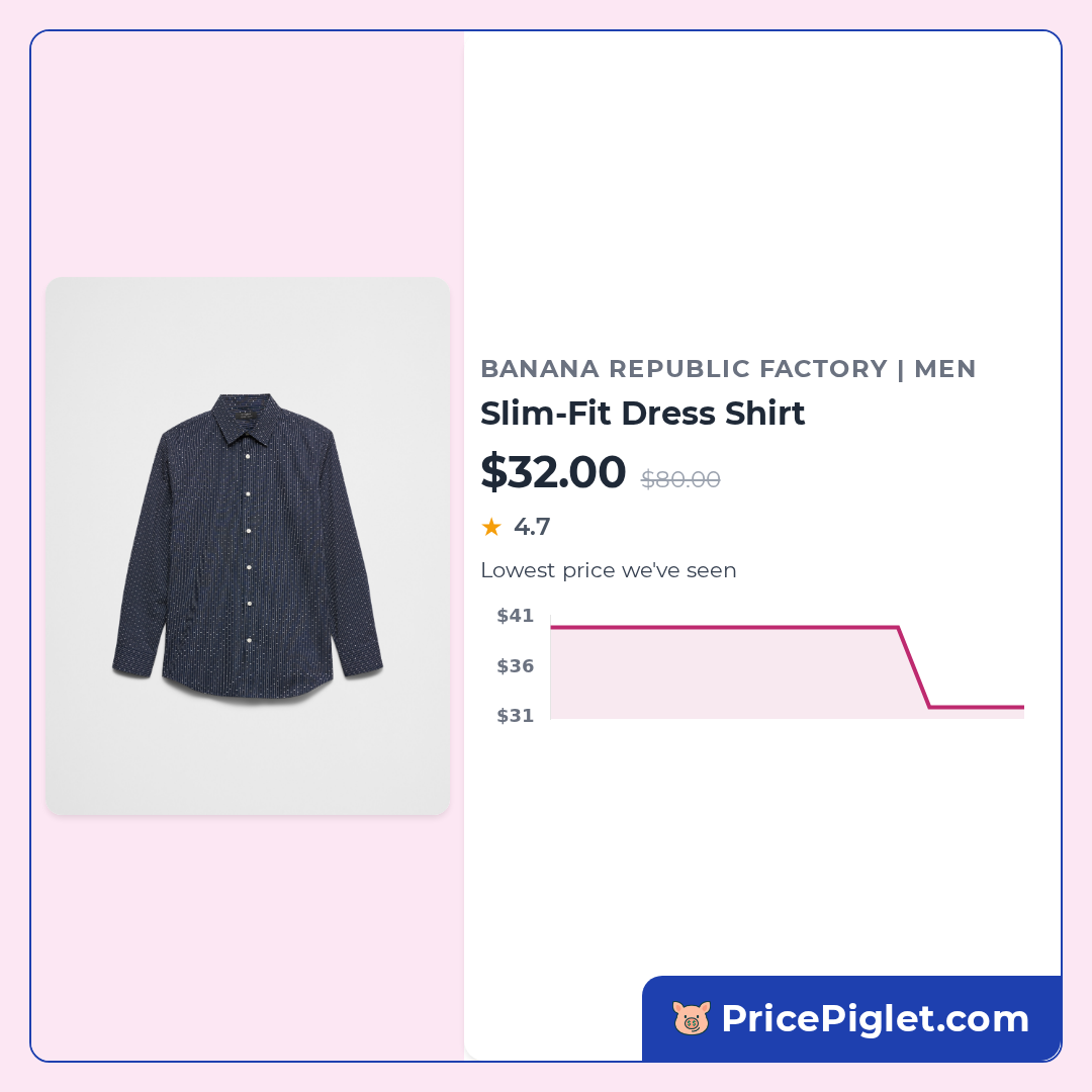 Slim-Fit Dress Shirt