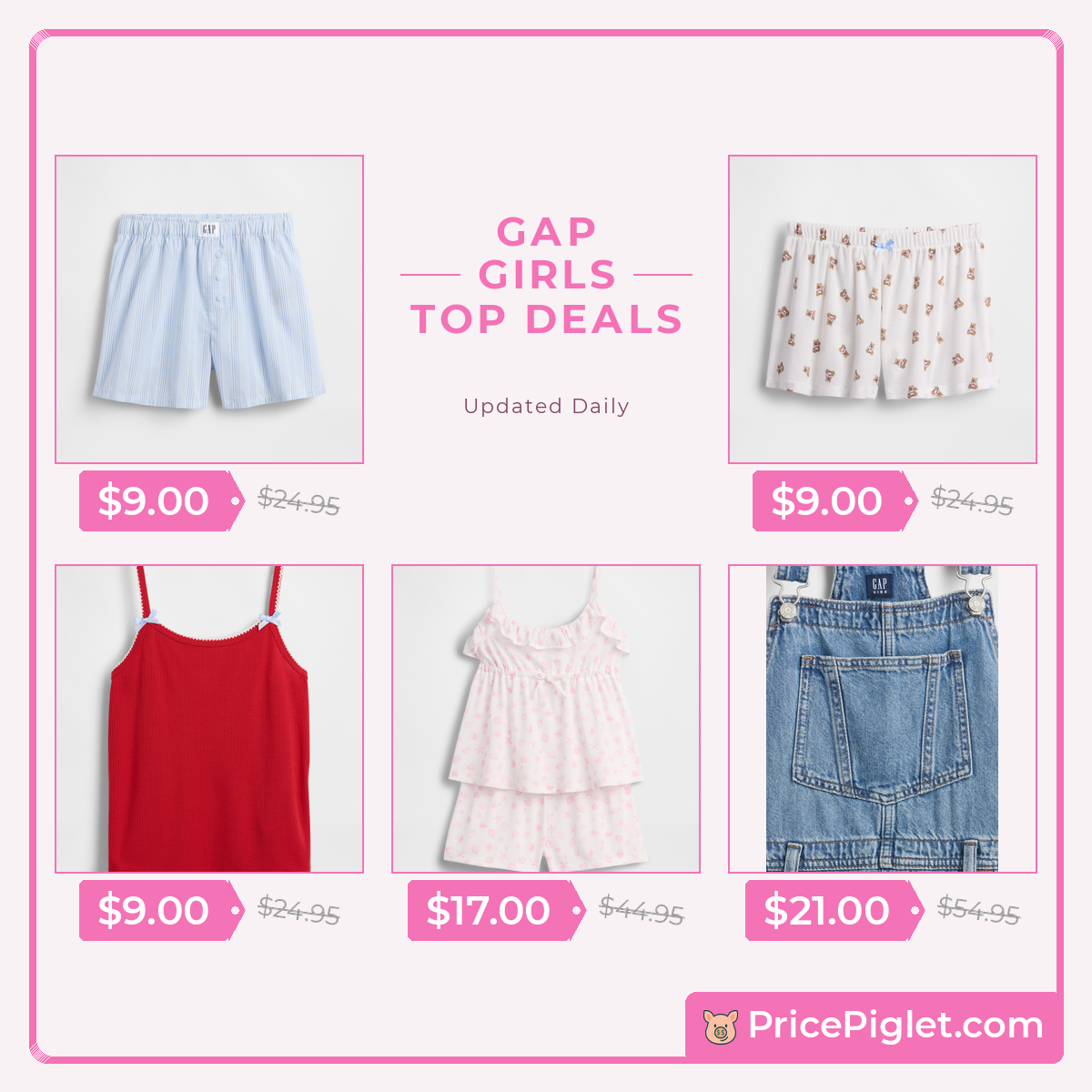 Best Girls' Deals at Gap Today