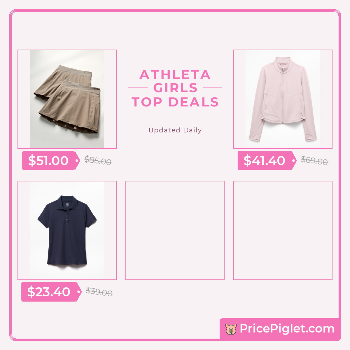 Girls' Deals at Athleta Today