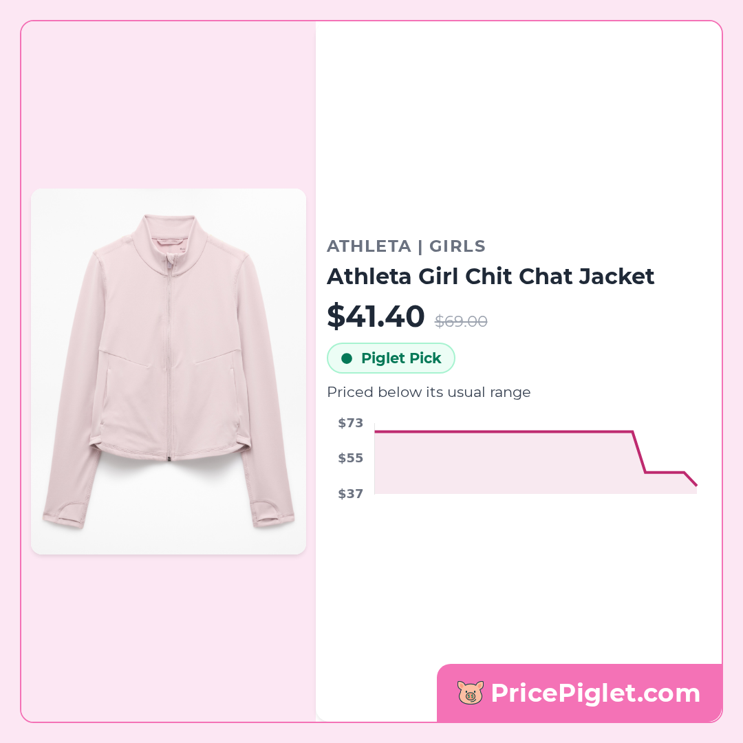 Athleta Girl Chit Chat Jacket