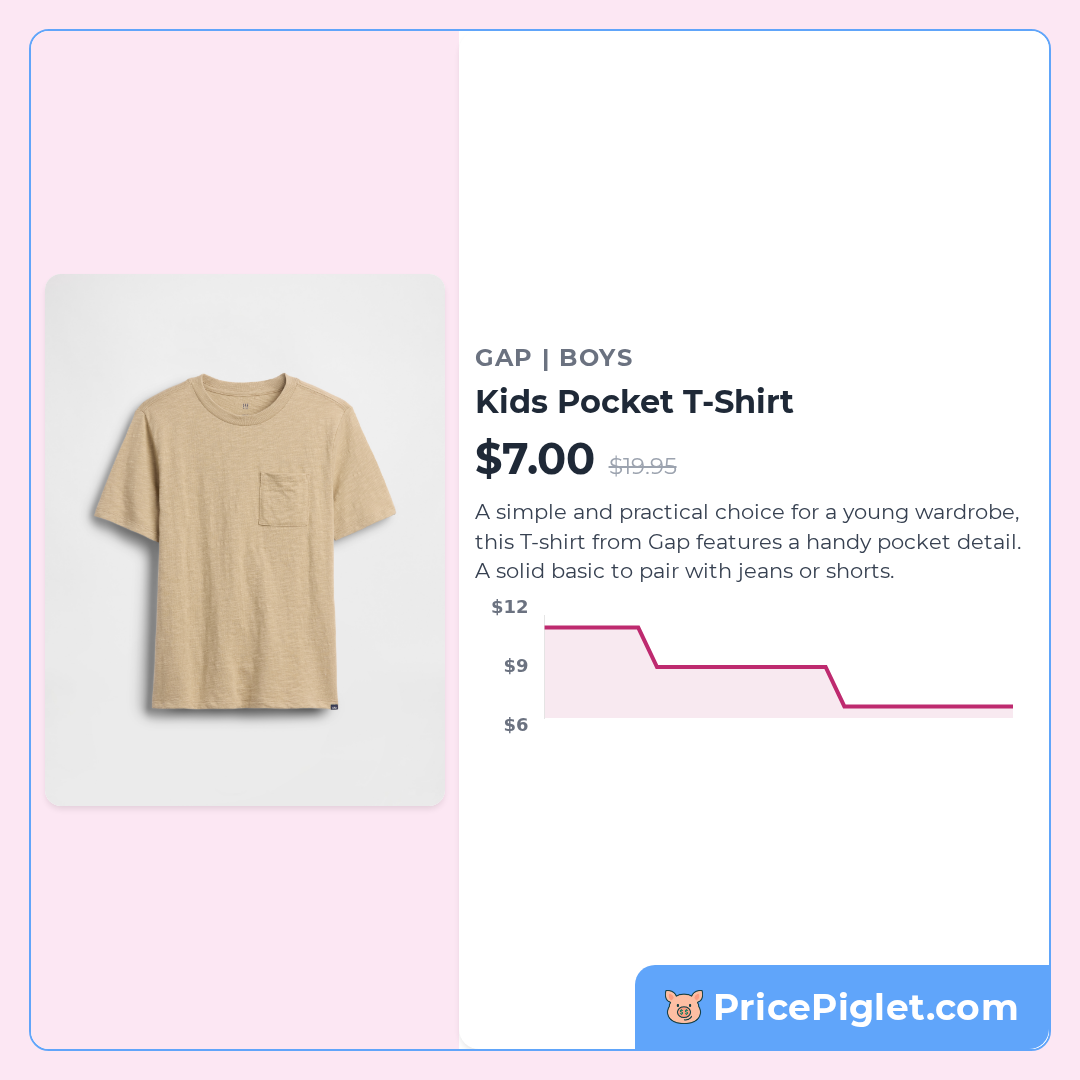 Kids Pocket T-Shirt