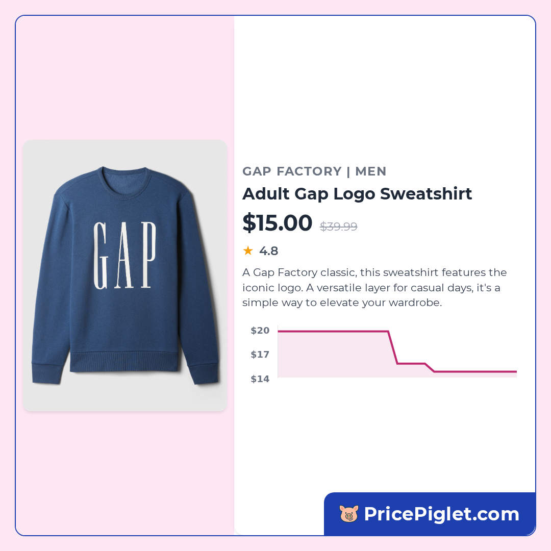 Adult Gap Logo Sweatshirt