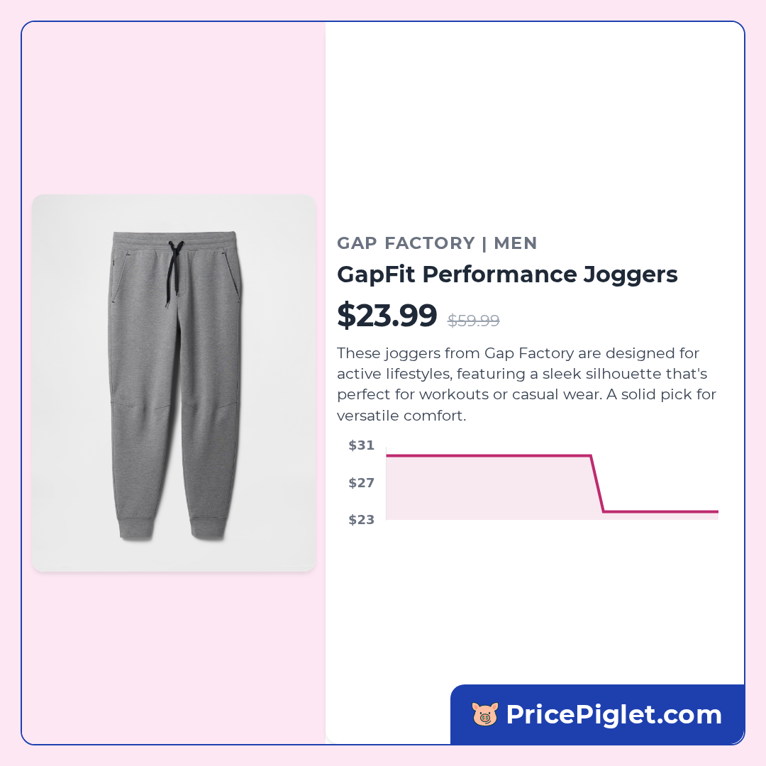 GapFit Performance Joggers