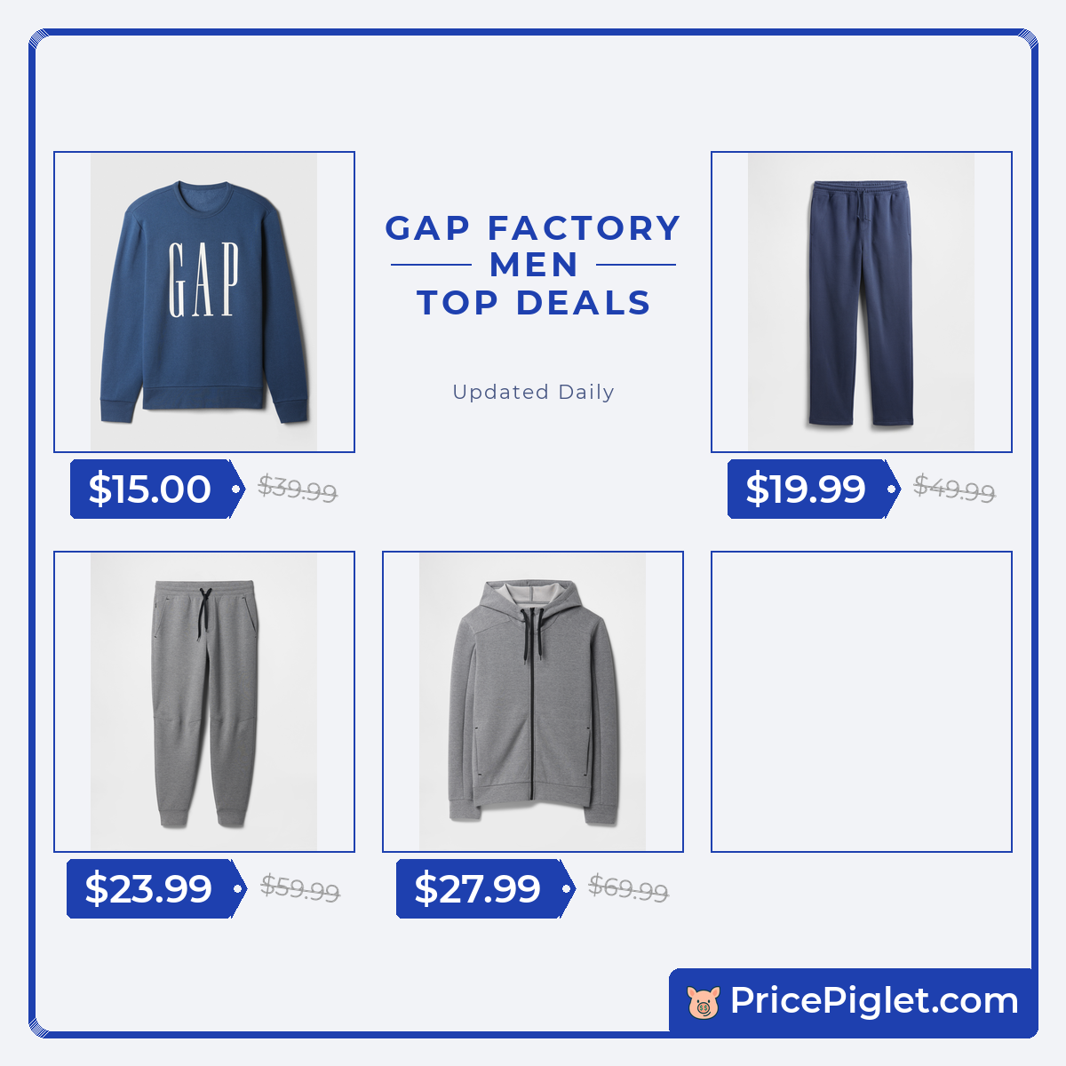 Gap Factory Men's Picks from the Sale Today