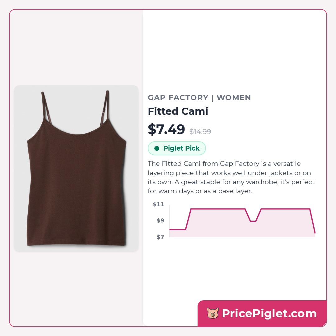Fitted Cami