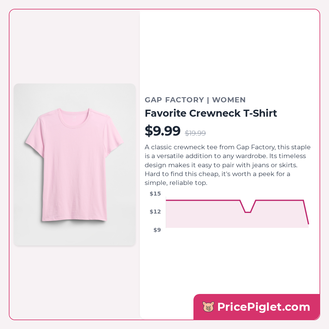 Favorite Crewneck T-Shirt