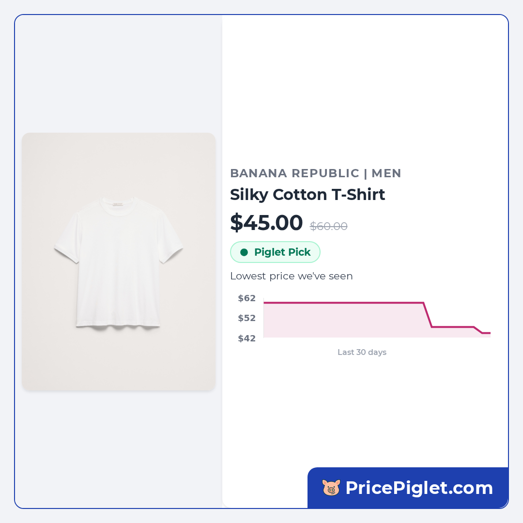 Silky Cotton T-Shirt