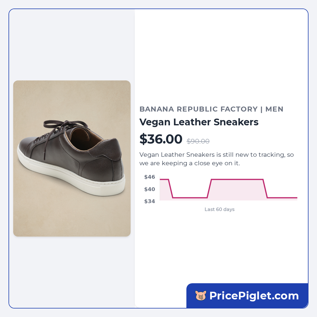 Vegan Leather Sneakers