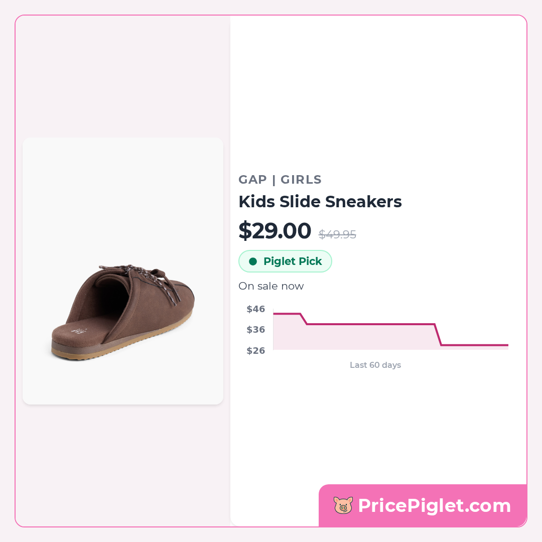 Kids Slide Sneakers