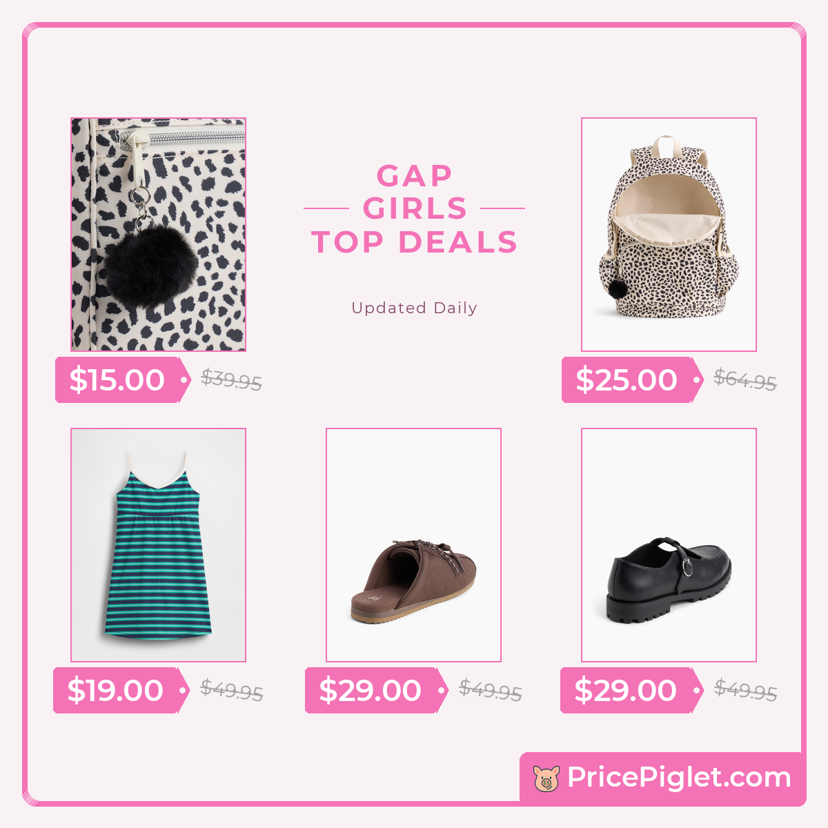 A Look at Girls' Picks at Gap Today