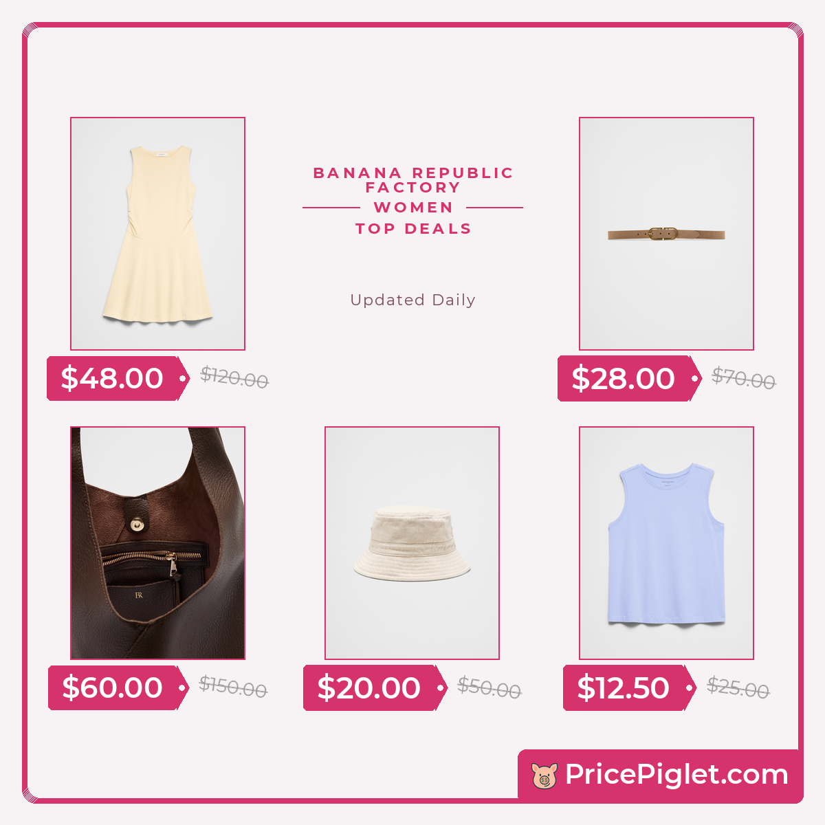 Best Women's Deals at Banana Republic Factory Today