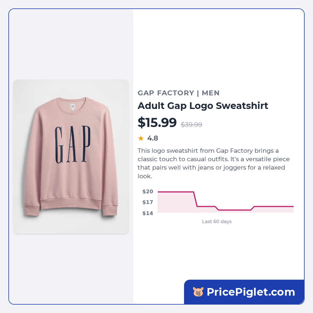 Adult Gap Logo Sweatshirt