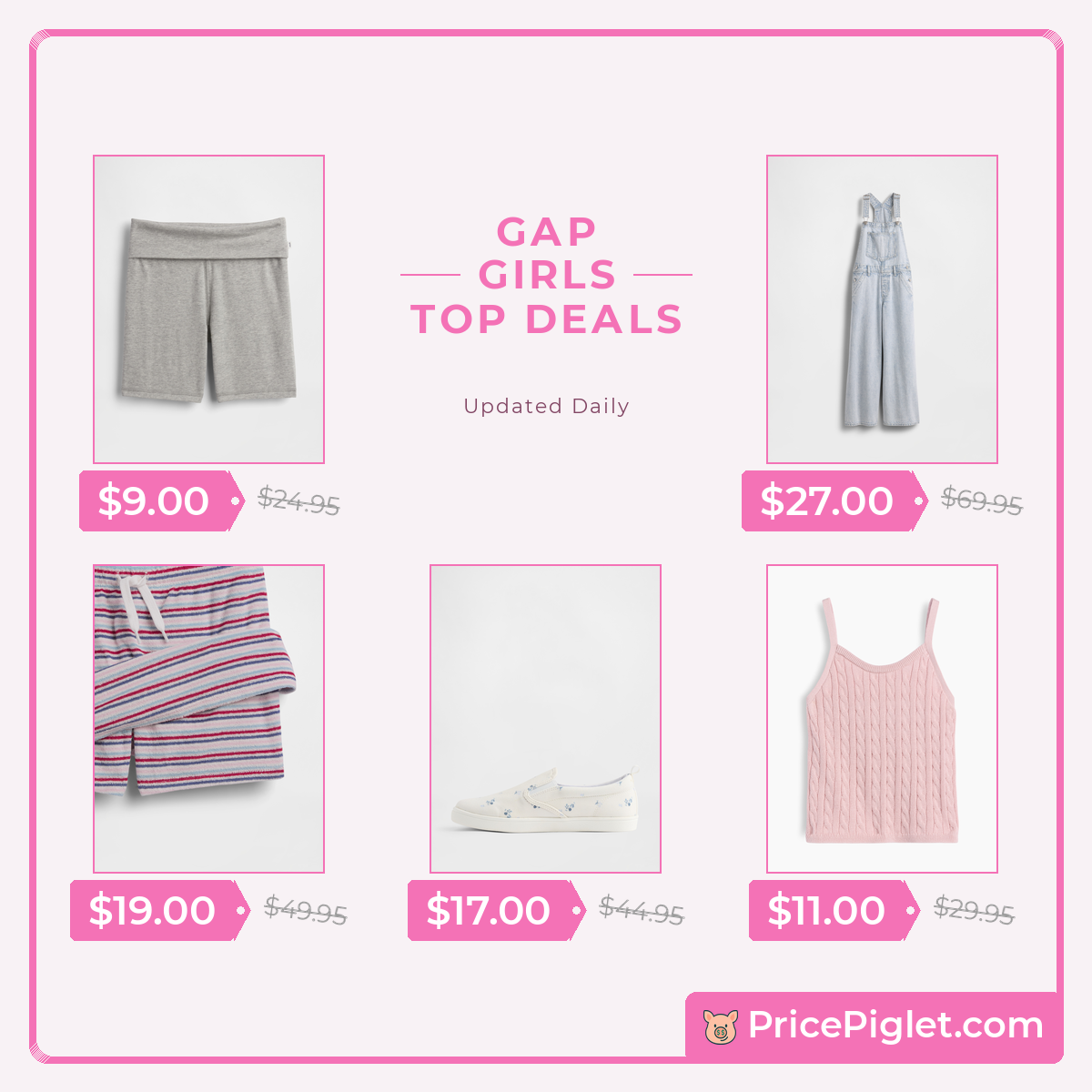 Girls' Deals at Gap Today