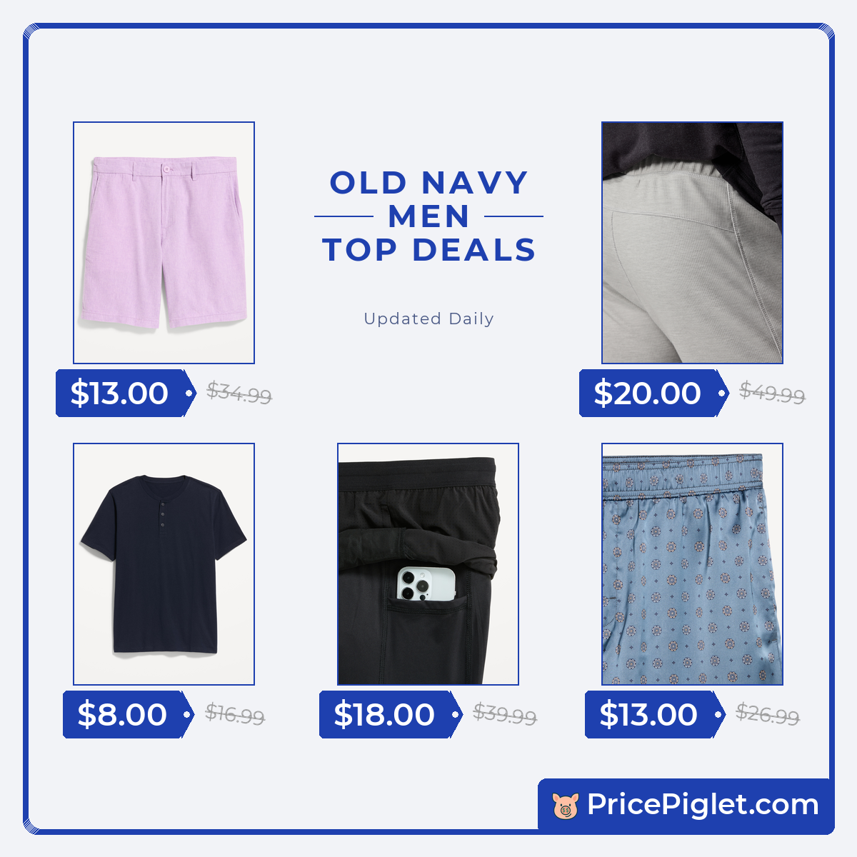 A Few Men's Picks at Old Navy Today