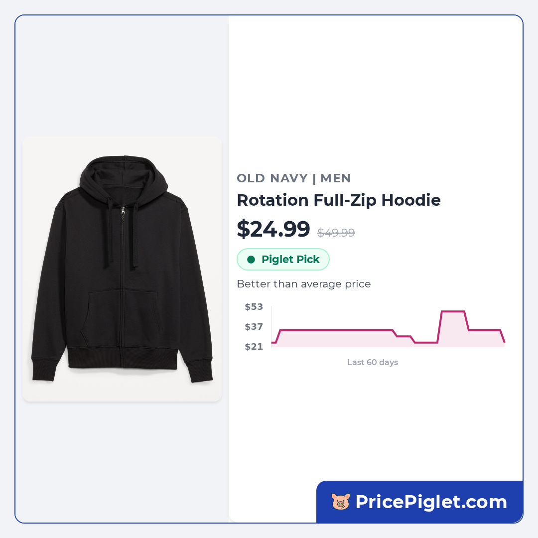 Rotation Full-Zip Hoodie