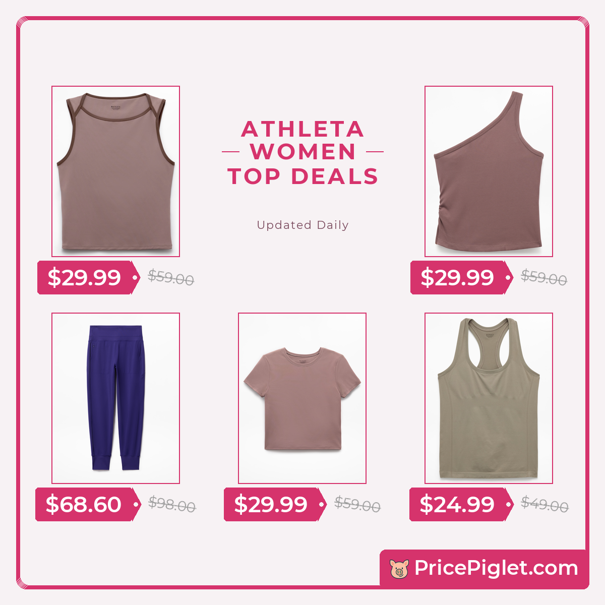 A Few Women's Picks at Athleta Today