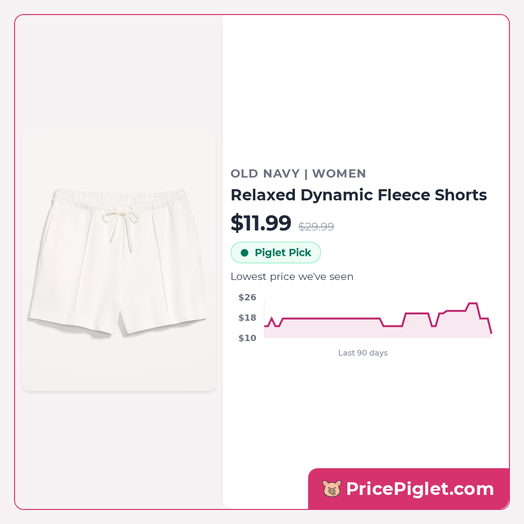 Relaxed Dynamic Fleece Shorts