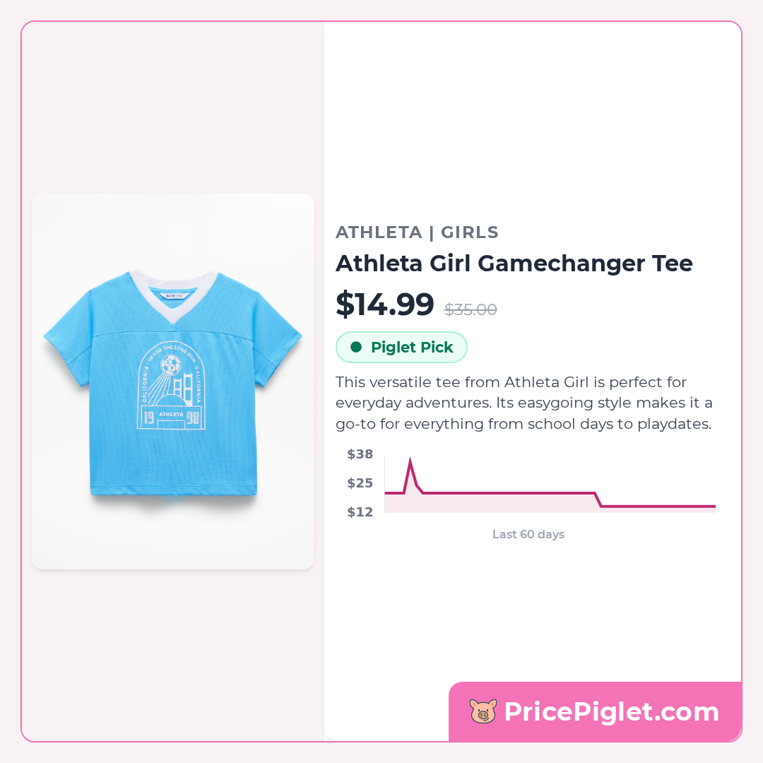 Athleta Girl Gamechanger Tee