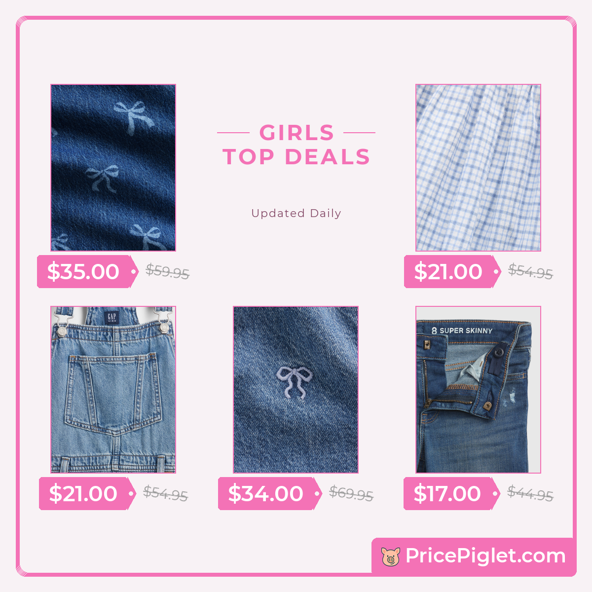 Girls' Deals Across Every Store Today