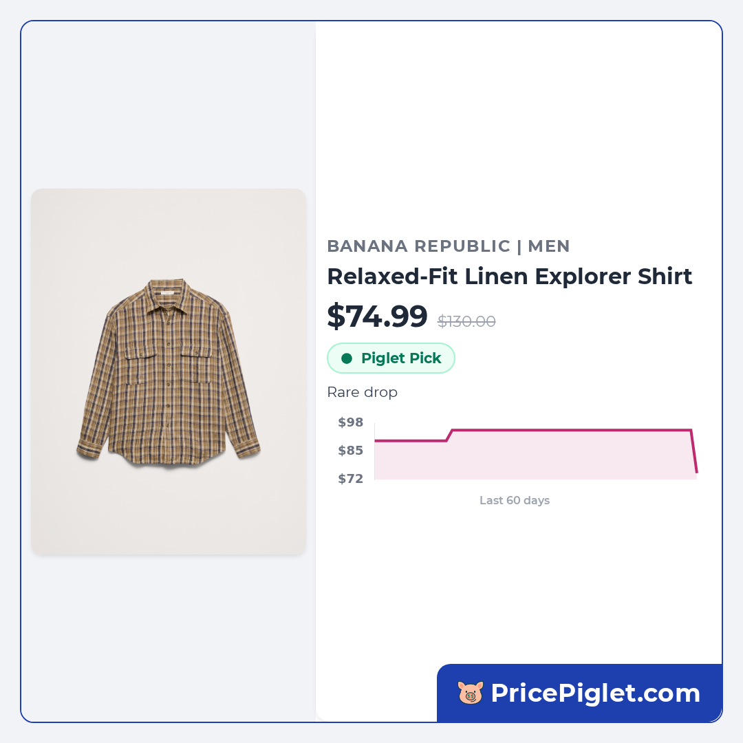Relaxed-Fit Linen Explorer Shirt